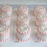 Tiara cake candle