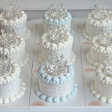 Tiara cake candle